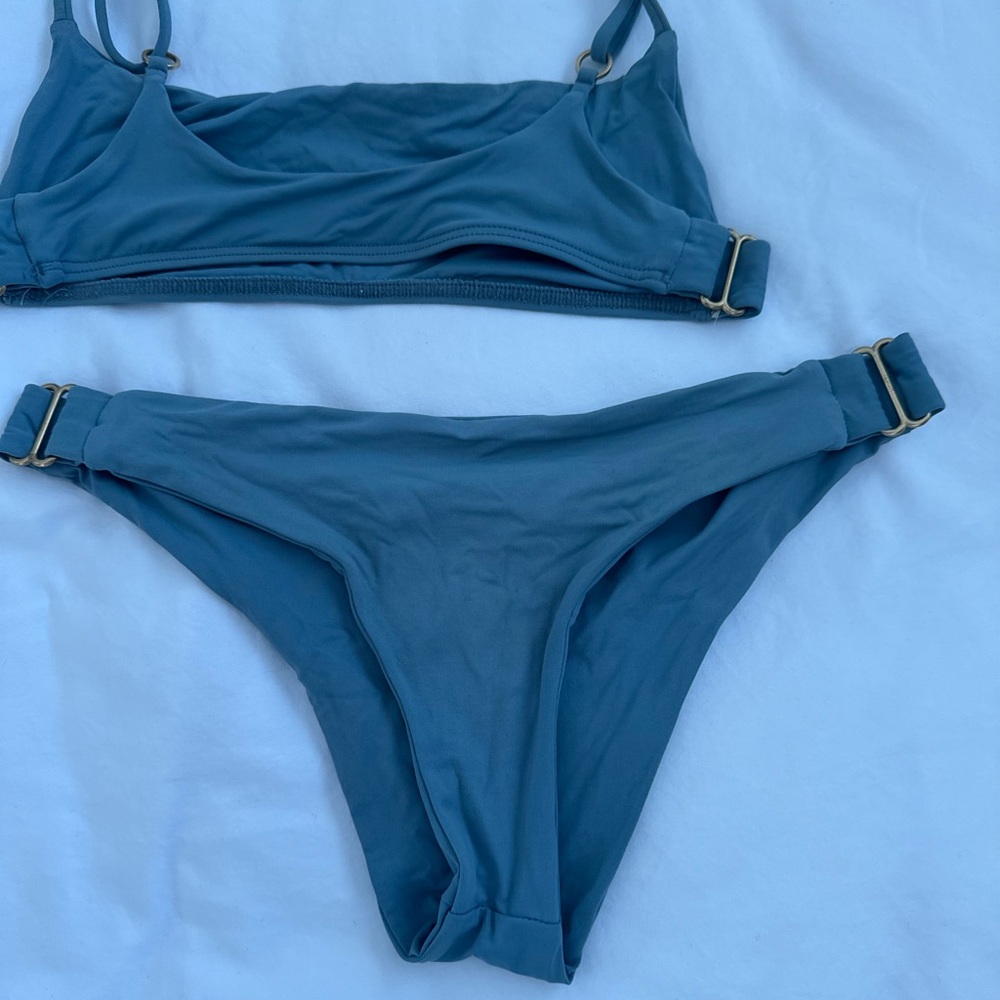 L Space Blue Women's Bikini Set - Classic Two-Piece Swimwear